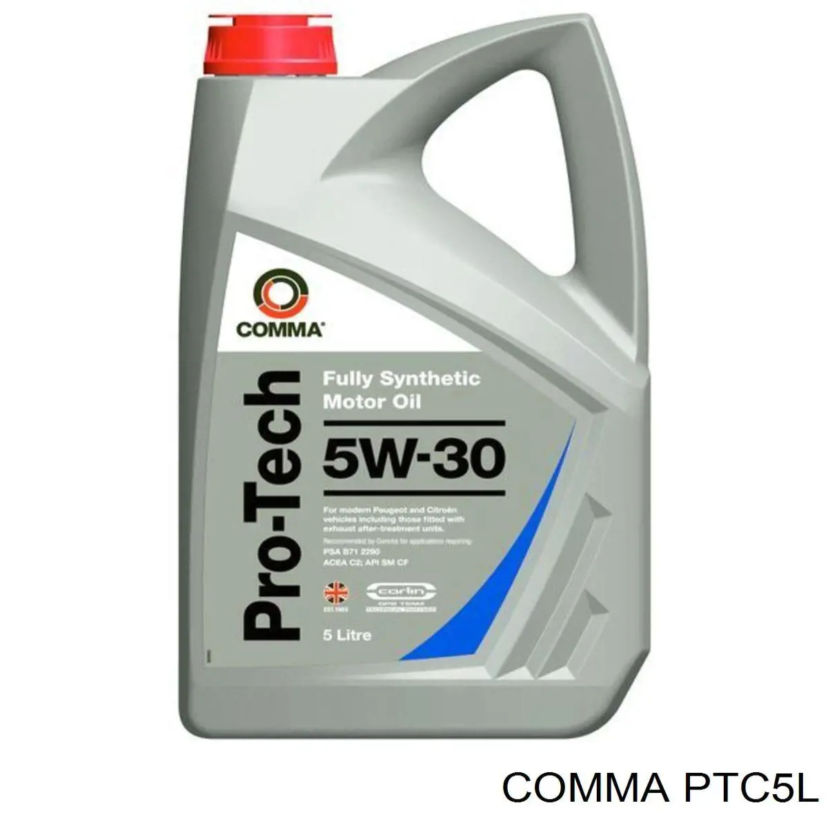 Olej do silnika Comma PTC5L cena, od 52,65 USD