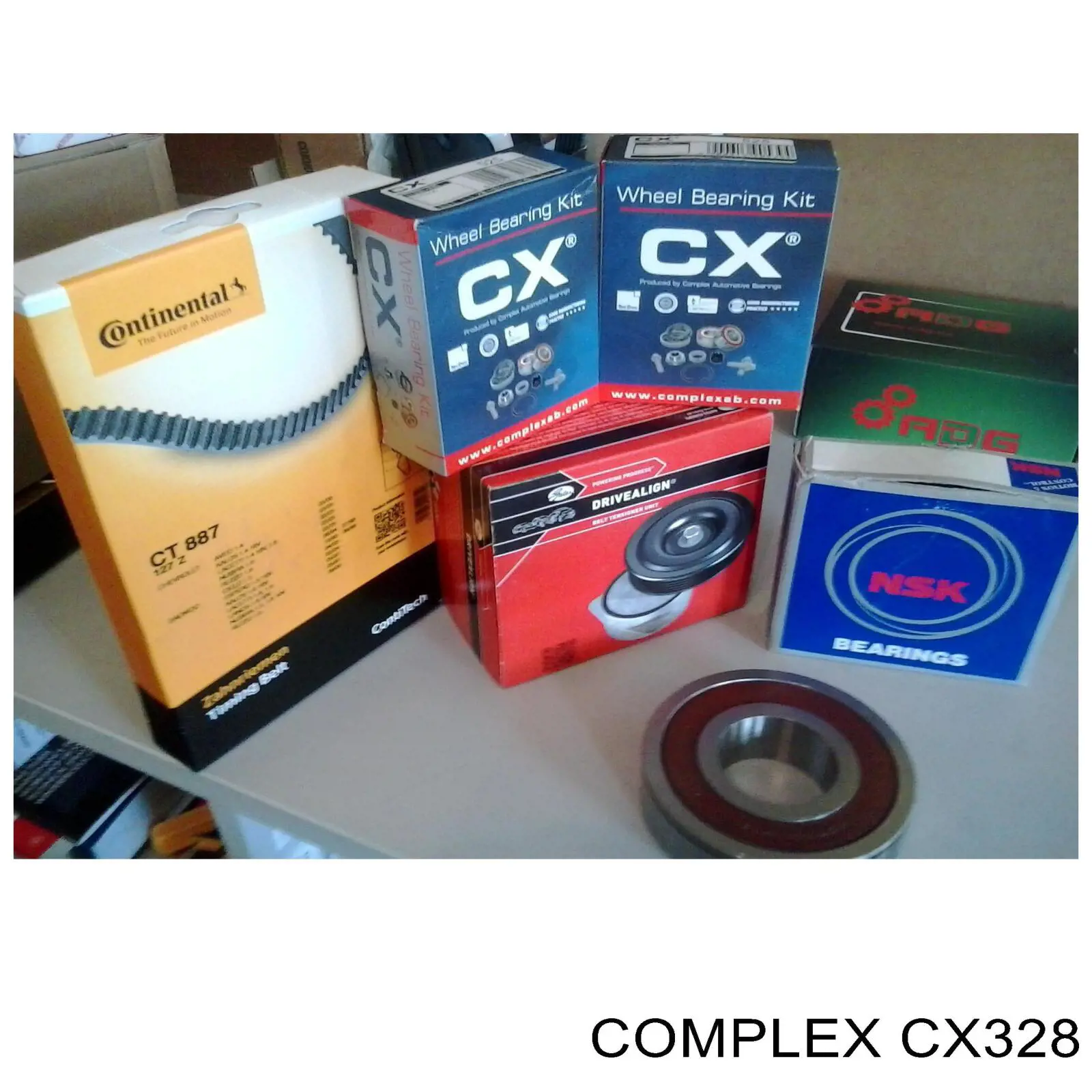 Łożysko piasty przedniej CX328 CX/Complex
