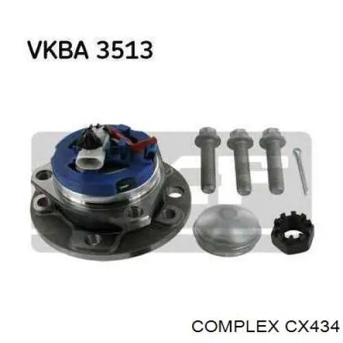 CX434 CX/Complex Piasta przednia