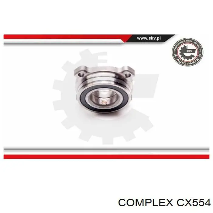 Lożysko piasty tylnej CX554 CX/Complex
