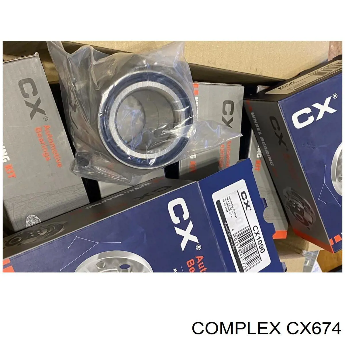 CX674 CX/Complex Tarcza hamulcowa tylna