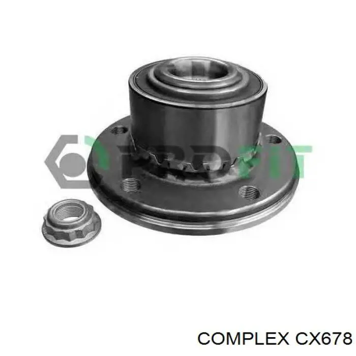 CX678 CX/Complex Piasta przednia