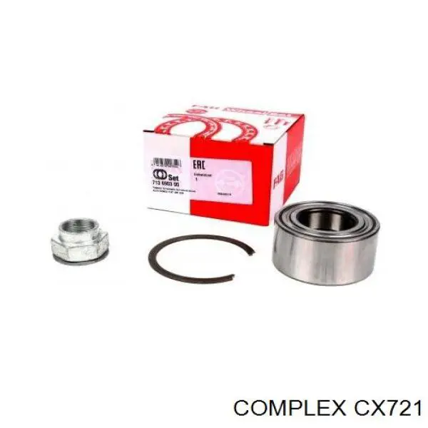 Łożysko piasty przedniej CX721 CX/Complex