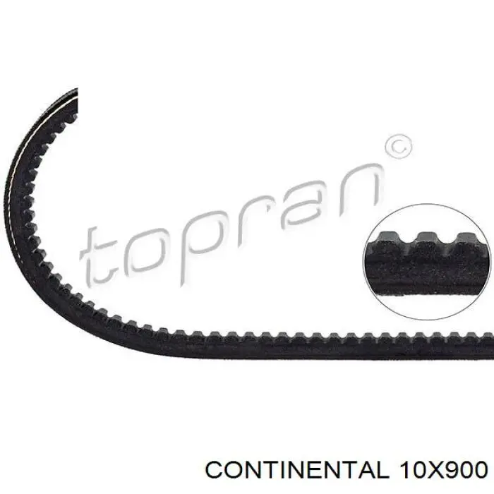 10X900 Continental/Siemens Pas napędowy mechanizmów