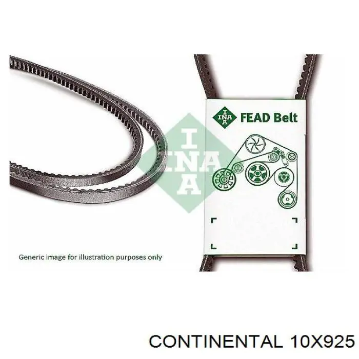Pas napędowy mechanizmów Continental/Siemens 10X925 cena, od 7,75 USD