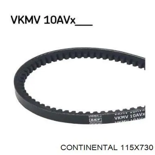 115X730 Continental/Siemens Pas napędowy mechanizmów