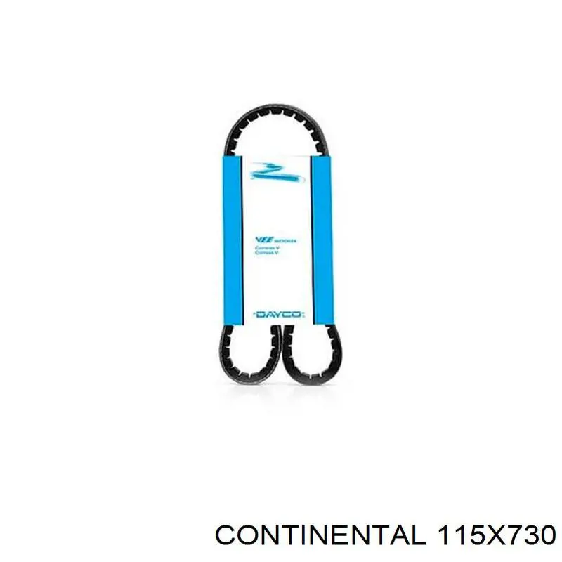 Pas napędowy mechanizmów Continental/Siemens 115X730 cena, od 7,46 USD