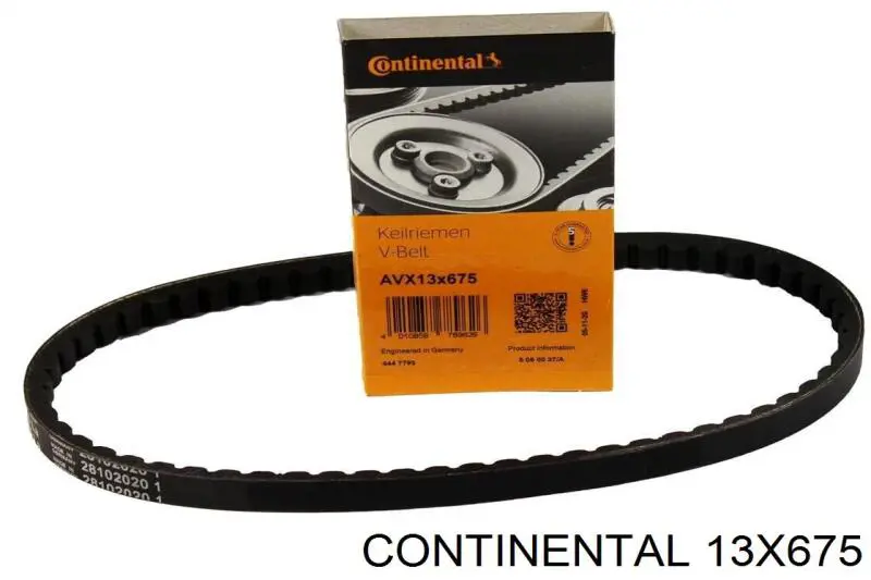 Pas napędowy mechanizmów Continental/Siemens 13X675 cena, od 8,14 USD