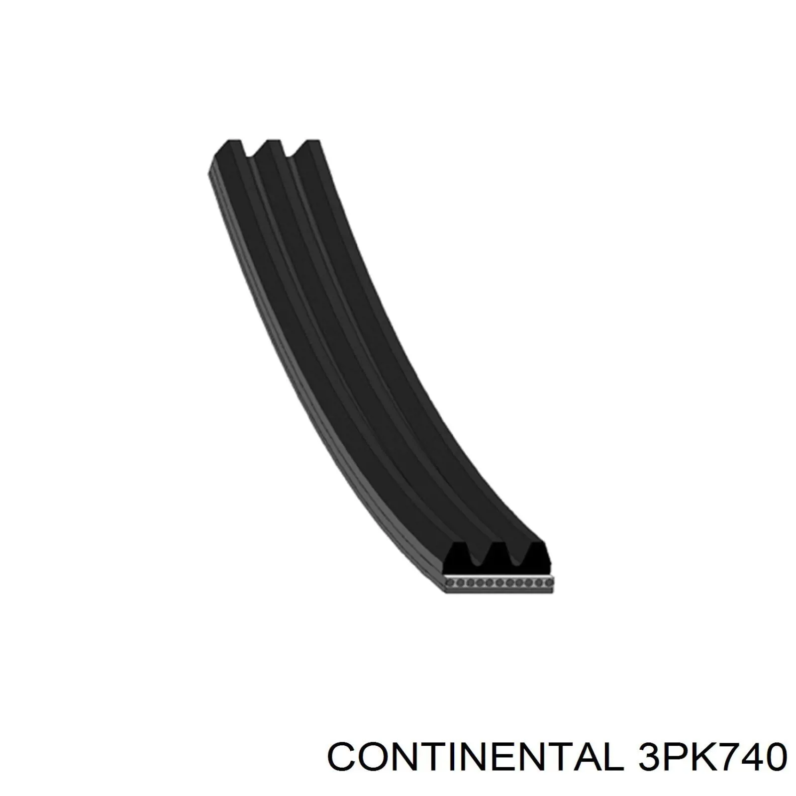 Do koszyka 3PK740 Continental/Siemens Pas napędowy mechanizmów
