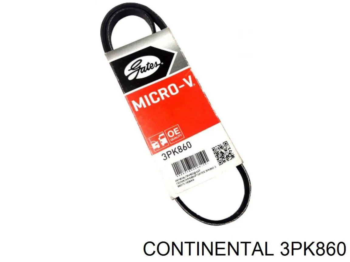 Pas napędowy mechanizmów Continental/Siemens 3PK860 cena, od 6,88 USD