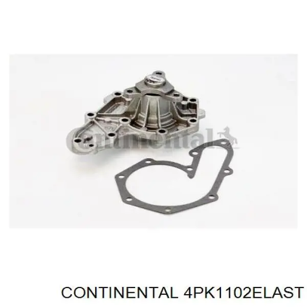 Pas napędowy mechanizmów Continental/Siemens 4PK1102ELAST cena, od 13,11 USD