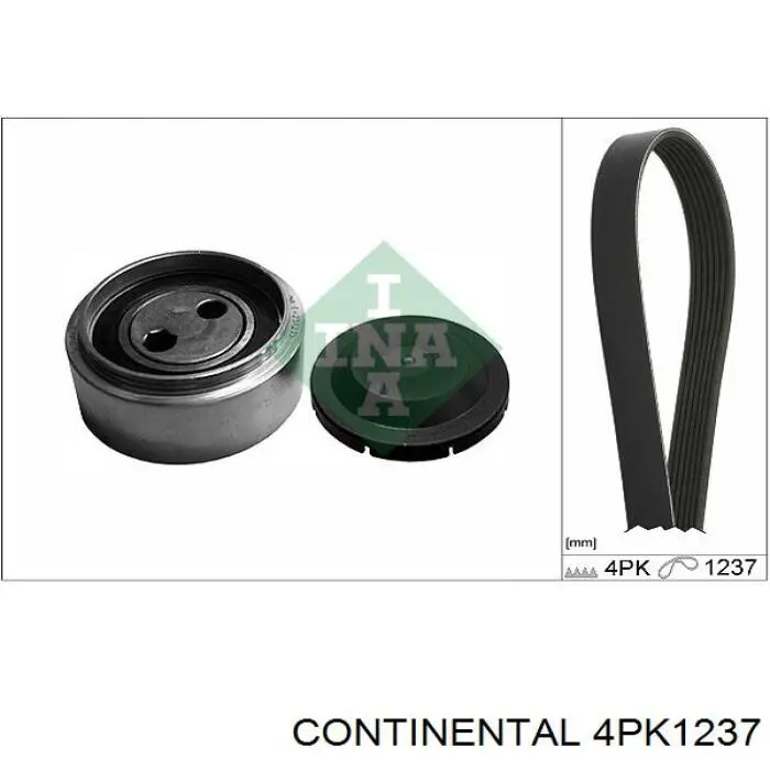 Do koszyka 4PK1237 Continental/Siemens Pas napędowy mechanizmów