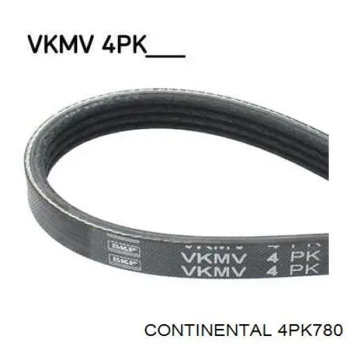 Pas napędowy mechanizmów Continental/Siemens 4PK780 cena, od 8,80 USD