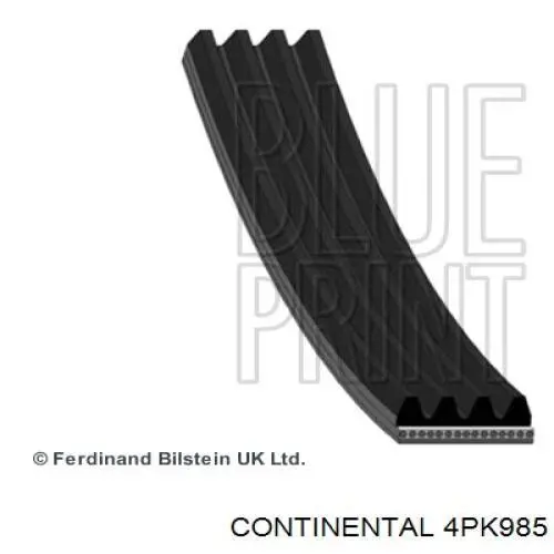 Do koszyka 4PK985 Continental/Siemens Pas napędowy mechanizmów