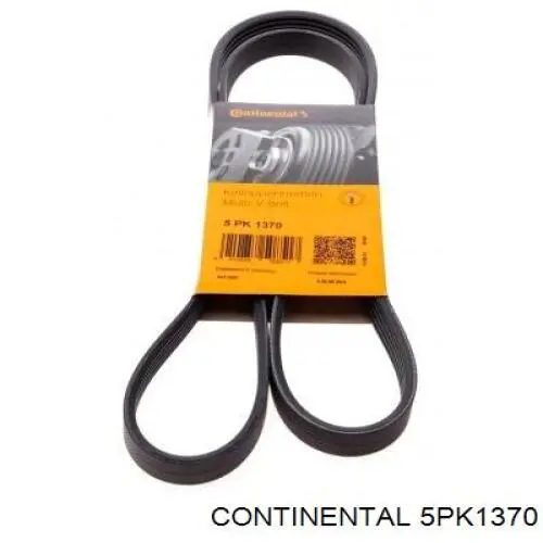 Pas napędowy mechanizmów Continental/Siemens 5PK1370 cena, od 15,46 USD