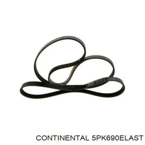 Pas napędowy mechanizmów Continental/Siemens 5PK690ELAST cena, od 13,22 USD