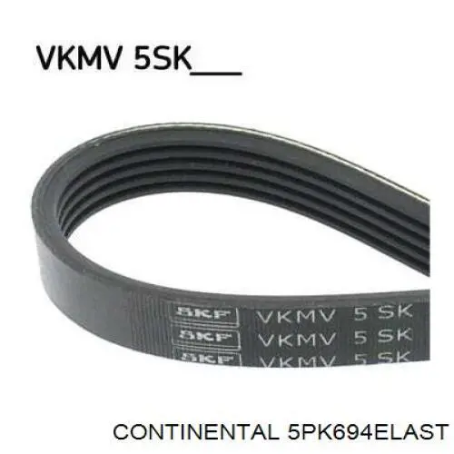 Do koszyka 5PK694ELAST Continental/Siemens Pas napędowy mechanizmów