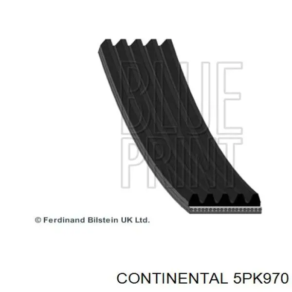 Pas napędowy mechanizmów Continental/Siemens 5PK970 cena, od 12,36 USD