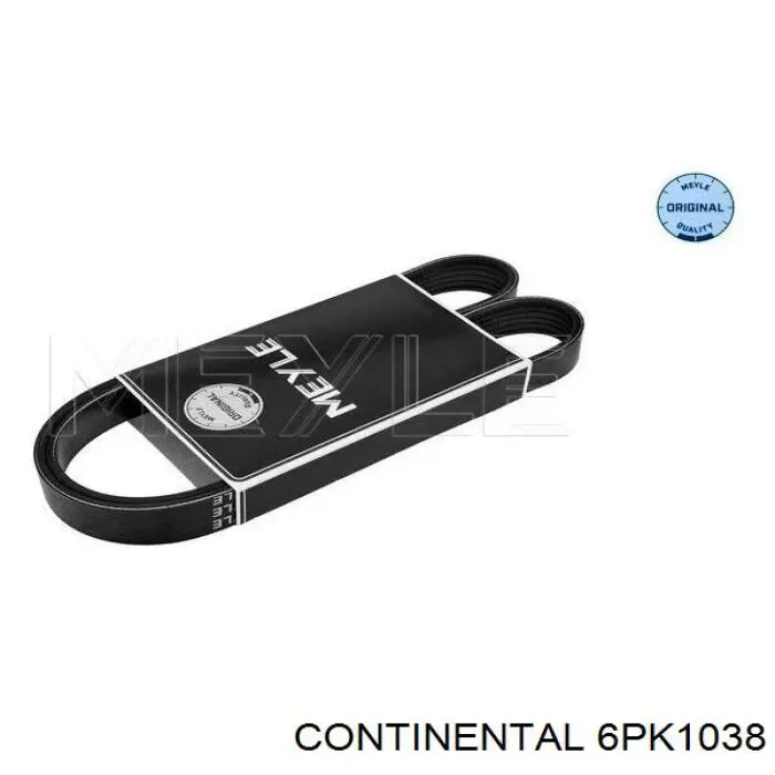 Pas napędowy mechanizmów Continental/Siemens 6PK1038 cena, od 15,35 USD