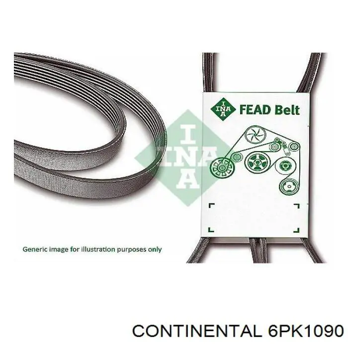 6PK1090 Continental/Siemens pas napędowy mechanizmów