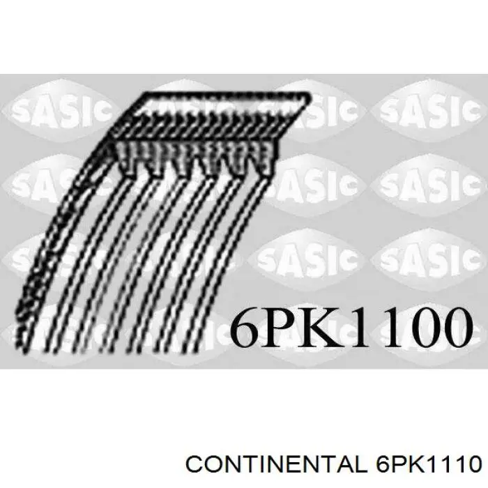 Pas napędowy mechanizmów 6PK1110 Continental/Siemens