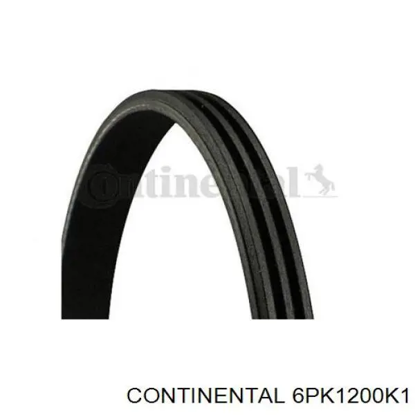 Pasek napędowy mechanizmów, zestaw Continental/Siemens 6PK1200K1 cena, od 78,19 USD