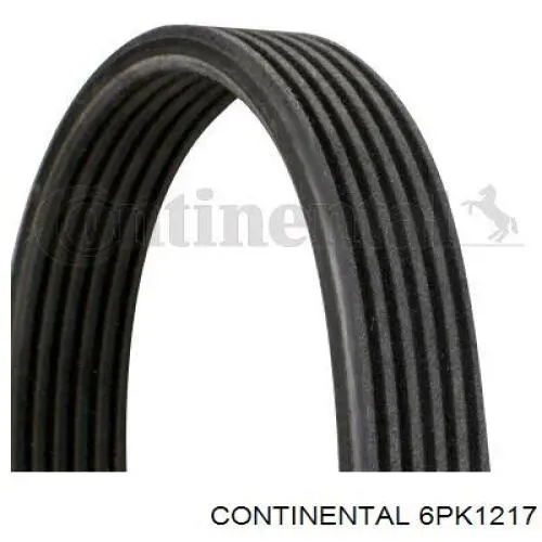Pas napędowy mechanizmów Continental/Siemens 6PK1217