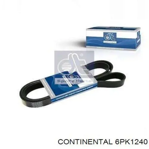 Pas napędowy mechanizmów Continental/Siemens 6PK1240 cena, od 17,03 USD