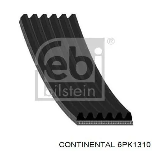 Pas napędowy mechanizmów Continental/Siemens 6PK1310 cena, od 15,35 USD