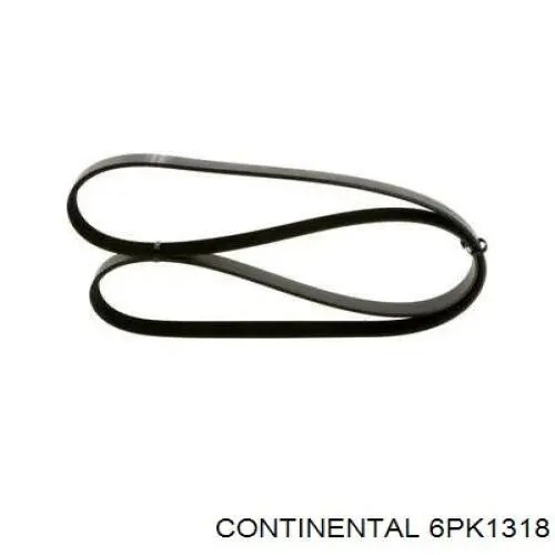 Pas napędowy mechanizmów Continental/Siemens 6PK1318 cena, od 16,77 USD