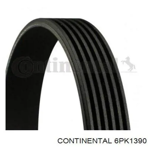 Pas napędowy mechanizmów Continental/Siemens 6PK1390 cena, od 15,43 USD
