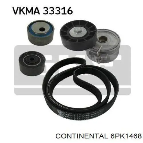 6PK1468 Continental/Siemens Pas napędowy mechanizmów