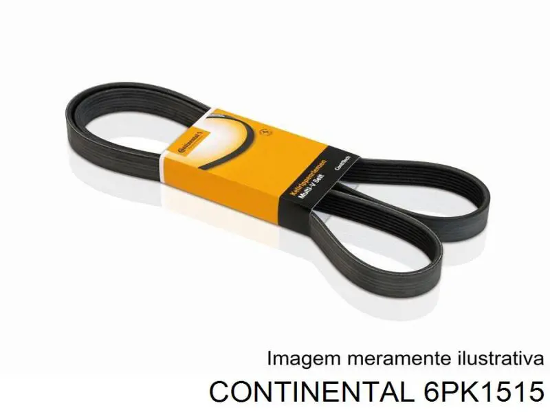 Pas napędowy mechanizmów Continental/Siemens 6PK1515 cena, od 17,27 USD