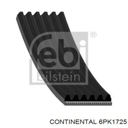 Pas napędowy mechanizmów Continental/Siemens 6PK1725 cena, od 17,70 USD