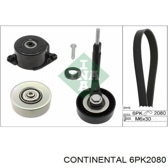 Do koszyka 6PK2080 Continental/Siemens Pas napędowy mechanizmów