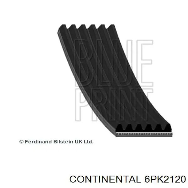 Pas napędowy mechanizmów Continental/Siemens 6PK2120 cena, od 21,44 USD