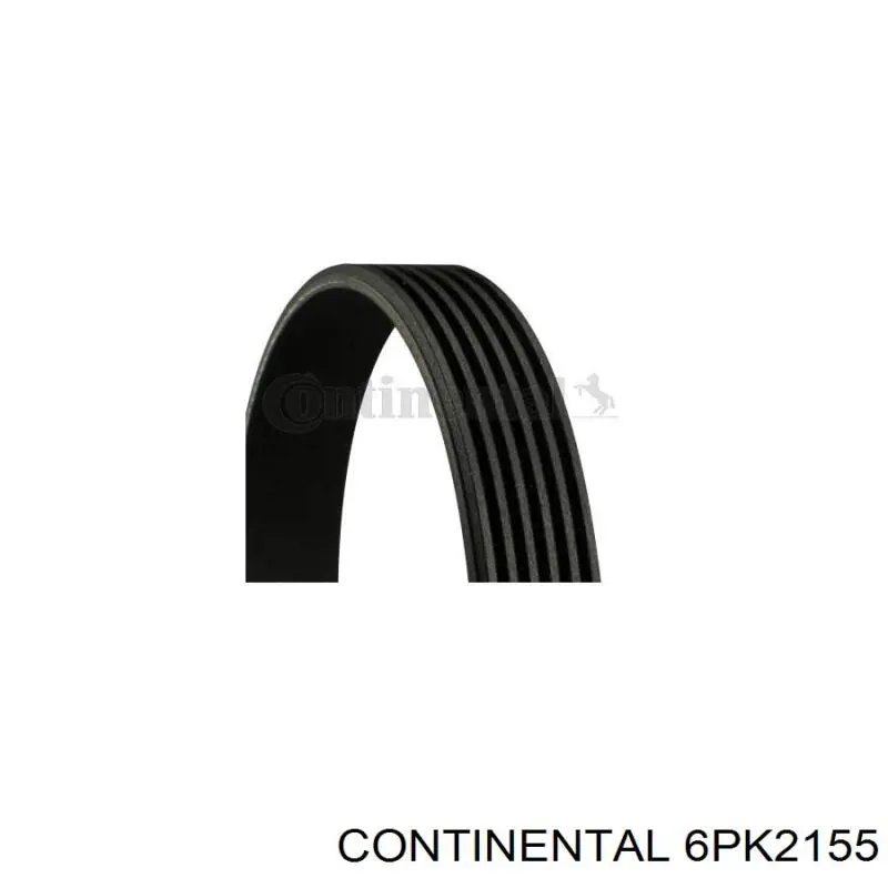 Pas napędowy mechanizmów Continental/Siemens 6PK2155 cena, od 21,15 USD