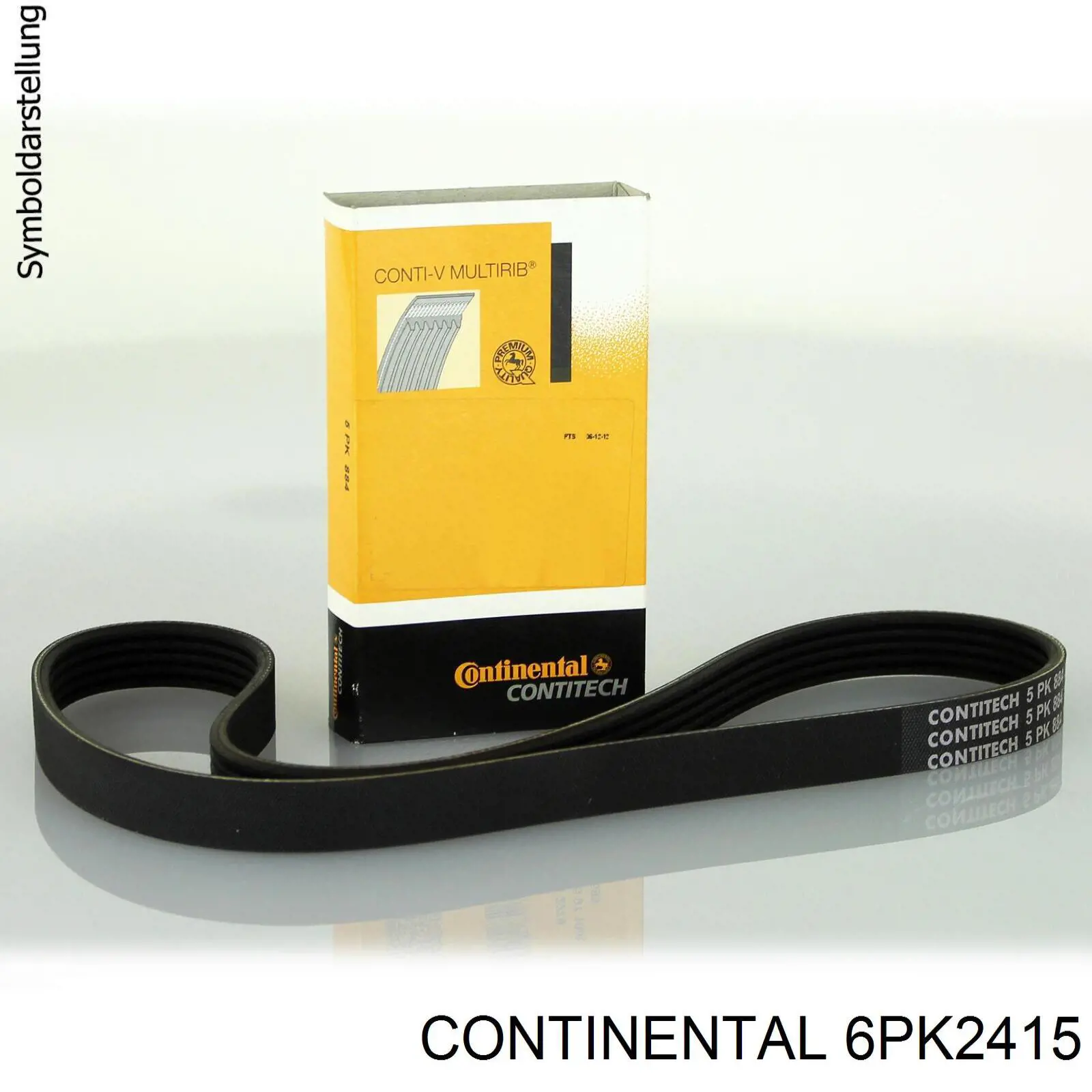 Pas napędowy mechanizmów Continental/Siemens 6PK2415 cena, od 25,90 USD