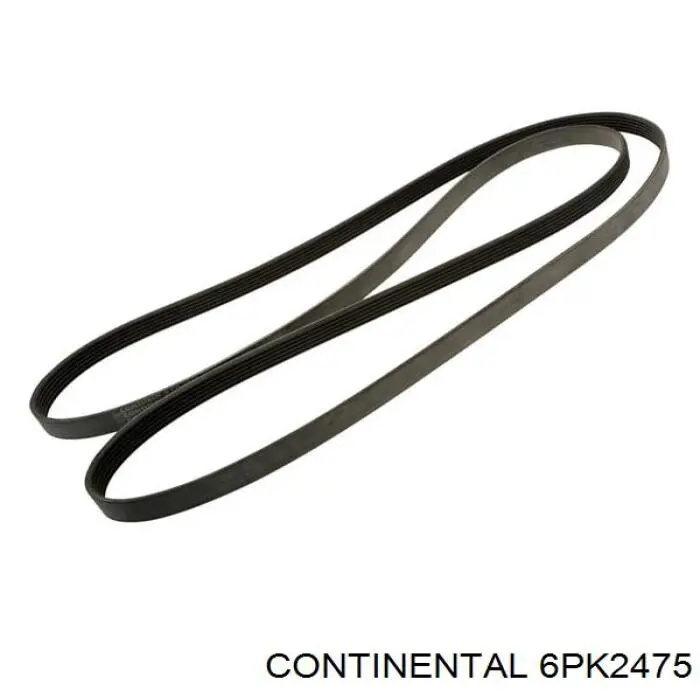 Pas napędowy mechanizmów Continental/Siemens 6PK2475 cena, od 26,36 USD