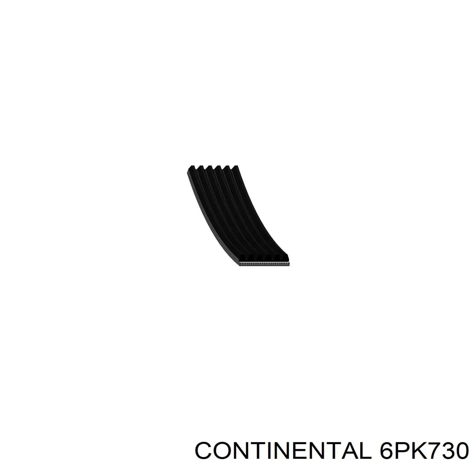 Pas napędowy mechanizmów Continental/Siemens 6PK730 cena, od 11,70 USD
