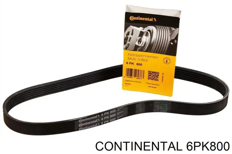Pas napędowy mechanizmów 6PK800 Continental/Siemens