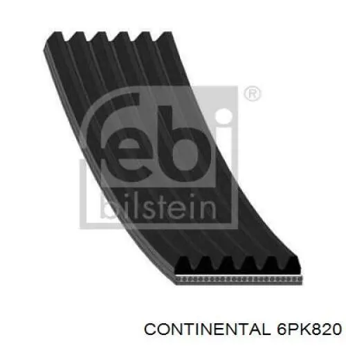 Pas napędowy mechanizmów Continental/Siemens 6PK820