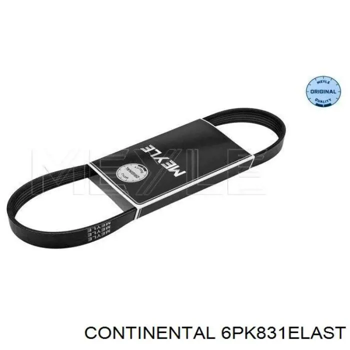 Pas napędowy mechanizmów Continental/Siemens 6PK831ELAST