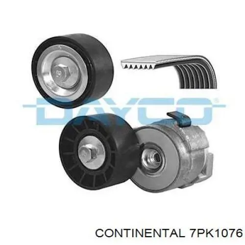 Pas napędowy mechanizmów Continental/Siemens 7PK1076 cena, od 63,28 zł