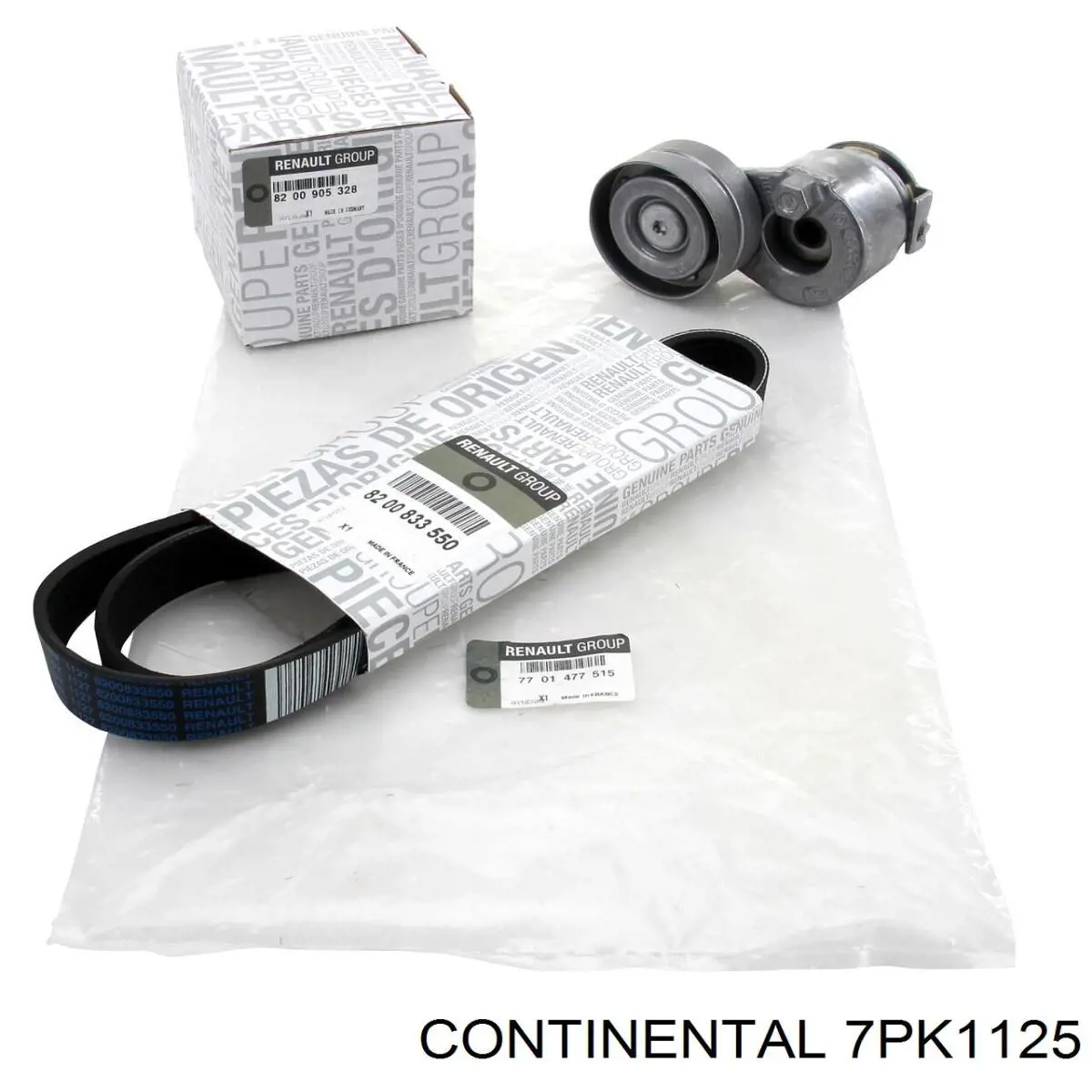 Pas napędowy mechanizmów Continental/Siemens 7PK1125 cena, od 15,82 USD