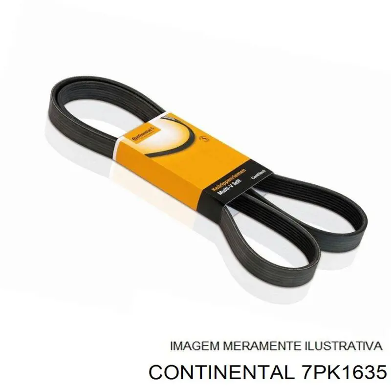 Pas napędowy mechanizmów Continental/Siemens 7PK1635 cena, od 20,34 USD