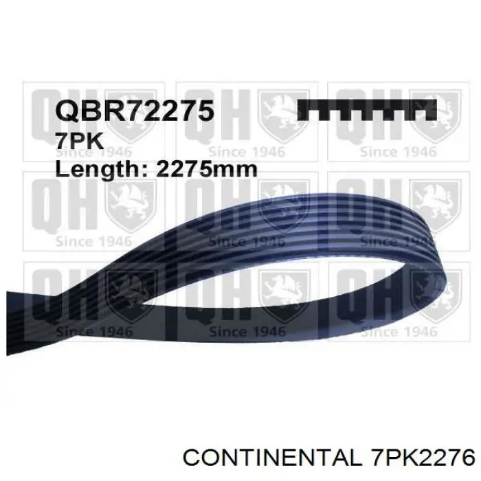 7PK2276 Continental/Siemens Pas napędowy mechanizmów