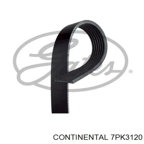 Pas napędowy mechanizmów Gates 7PK3120HD cena, od 47,08 USD