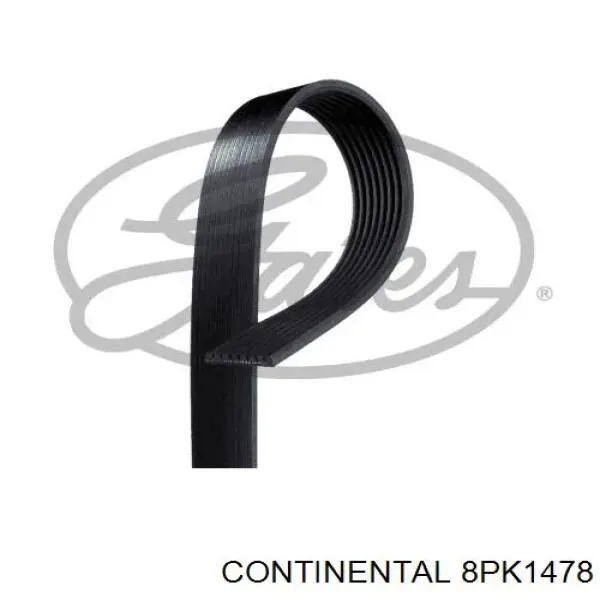 Pas napędowy mechanizmów Continental/Siemens 8PK1478 cena, od 18,86 USD
