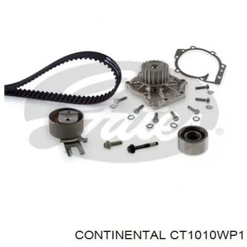 Do koszyka CT1010WP1 Continental/Siemens Pasek rozrządu, zestaw